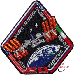 Bild von ISS Expedition 26 Missionsabzeichen International Space Station Emblem Patch